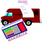 Courier Service Clip Art