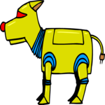 Robot - Dog 1 Clip Art