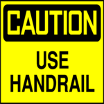 Use Handrail Clip Art