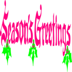 Season's Greetings 14 Clip Art