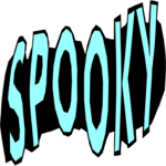 Spooky - Title Clip Art