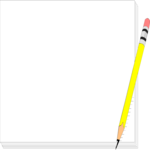 Pencil Frame 2 Clip Art