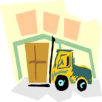 Forklift 10 Clip Art