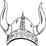 Helmet - Viking 2 Clip Art