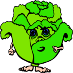 Cabbage Guy Clip Art