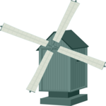 Windmill - Dutch Clip Art