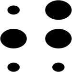 Braille 0 Clip Art