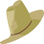 Cowboy Hat 09 Clip Art