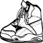 Sneaker 02 Clip Art