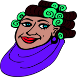 Woman in Curlers