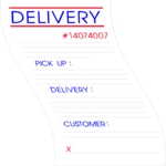 Delivery Form Clip Art