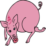 Pig 19 Clip Art
