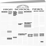 School Newspaper Clip Art