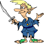 Elf with Sword