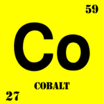 Cobalt (Chemical Elements) Clip Art