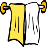 Towel Rack 1 Clip Art