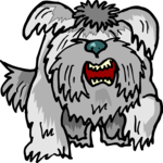 Dog - Angry 5 Clip Art