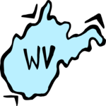 West Virginia 13 Clip Art