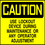 Lock Out 8 Clip Art