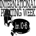 Printing Week Clip Art