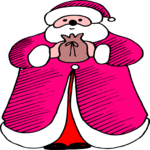 Santa & Sack 37 Clip Art