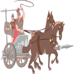 Chariot - Greek 2 Clip Art