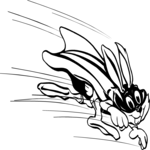 Rabbit - Super Hero Clip Art