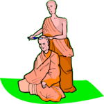 Buddhists 6 Clip Art