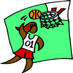Basketball Player 64 Clip Art