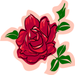 Rose 01 Clip Art