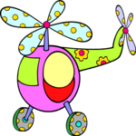 Helicopter 1 Clip Art
