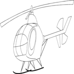 Helicopter 06 Clip Art