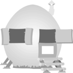 Egg House Clip Art
