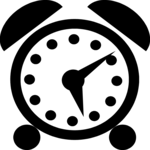 Alarm Clock 01 Clip Art