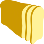 Bread - Slices 2 Clip Art