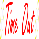 Time Out Clip Art