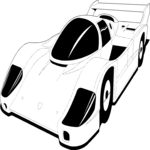 Auto Racing - Le Mans GTP Clip Art