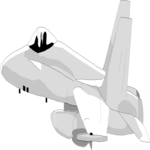 Plane 003 Clip Art