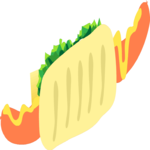 Hot Dog 07 Clip Art