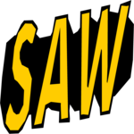 Saw - Title Clip Art
