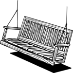 Porch Swing Clip Art