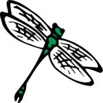 Dragonfly 01 Clip Art
