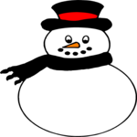 Snowman 9 Clip Art