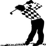 Golfer 08 Clip Art