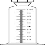 Chemistry - Cylinder 2 Clip Art