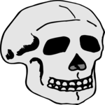 Skull 15 Clip Art