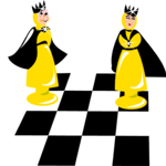 Chess Pieces 5 Clip Art