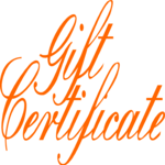Gift Certificate 1