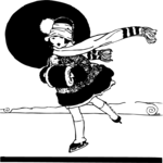 People, Girl Ice Skating 2