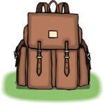 Backpack 18 Clip Art